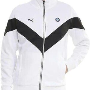 NWOT Men's Puma Classic Motorsport Jacket White